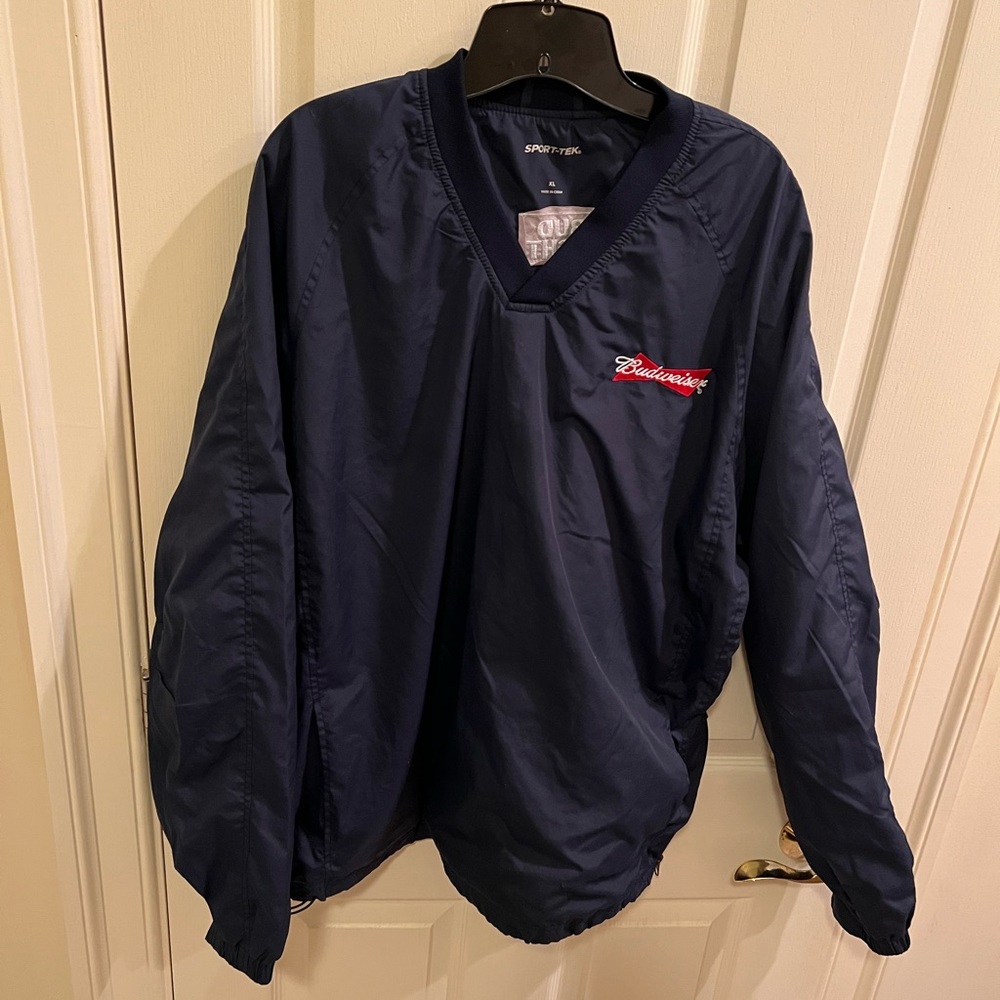 Sport Tek Budweiser windbreaker XL